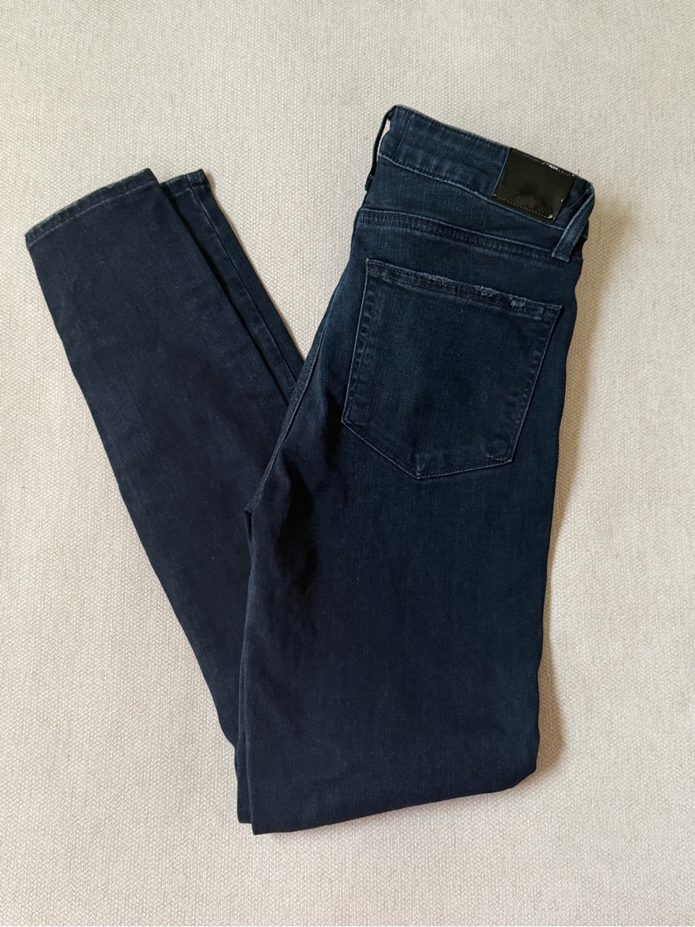 PAIGE Dark Indigo Skinny Jeans